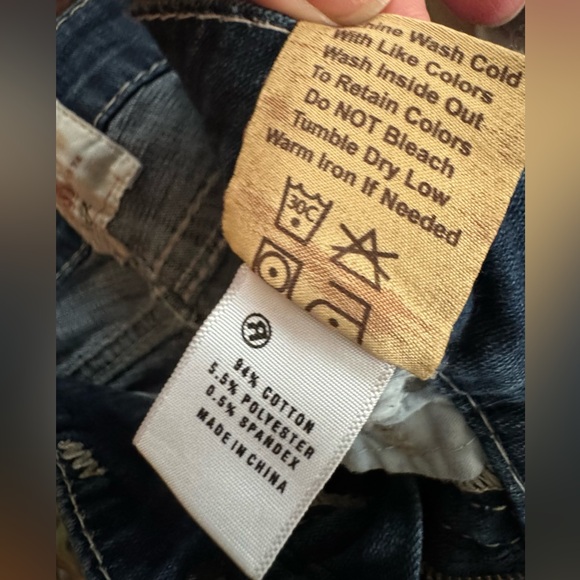 Big Star 25XL boot cut dark wash jeans - Picture 6 of 6